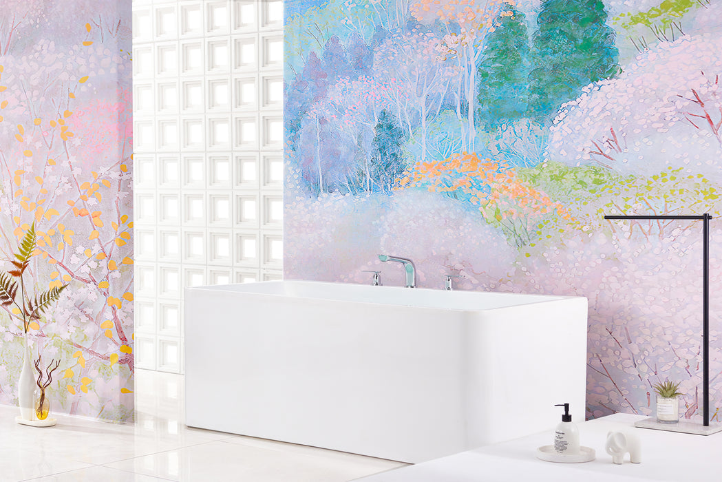 SITGES Classic Bathtub Faucet,2-Handle Chrome Tub Filler,3-Hole Widespread Roman Tub Faucet,High Flow Deck Mount Bath Tub Faucet with Valve Included